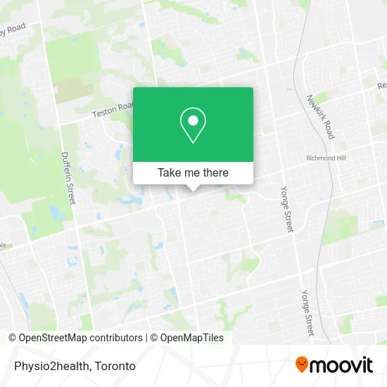Physio2health map