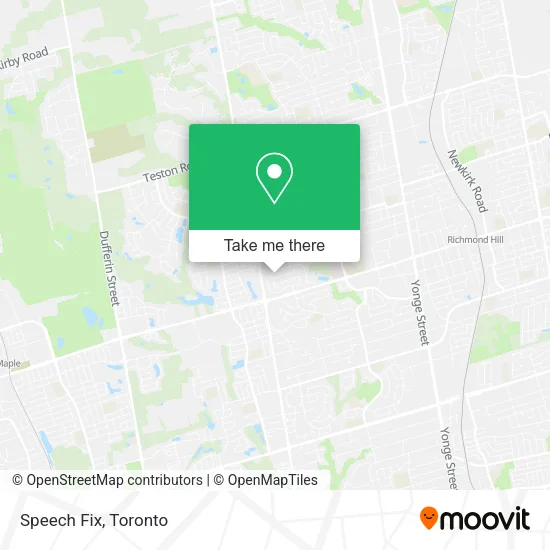 Speech Fix map