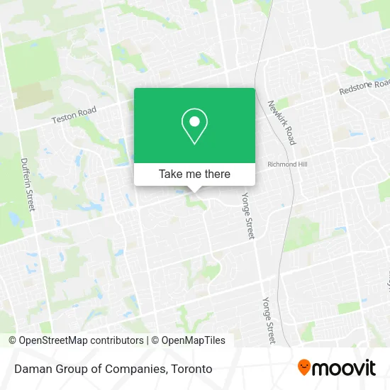 Daman Group of Companies map