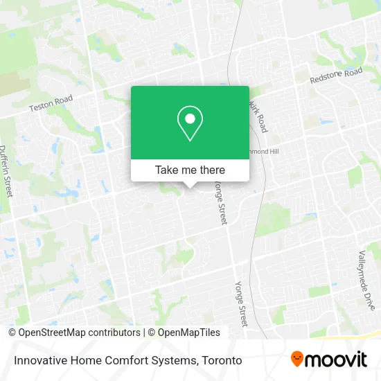 Innovative Home Comfort Systems map