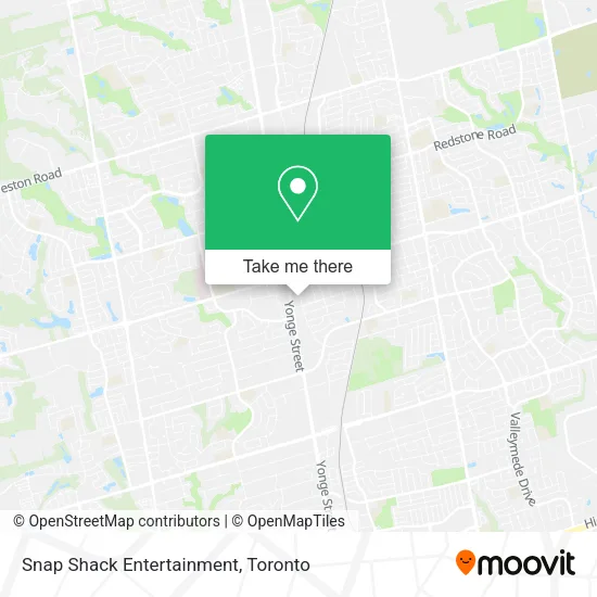 Snap Shack Entertainment map