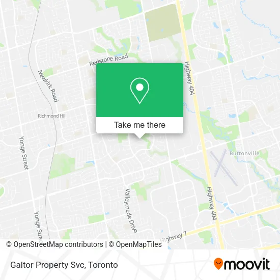 Galtor Property Svc map