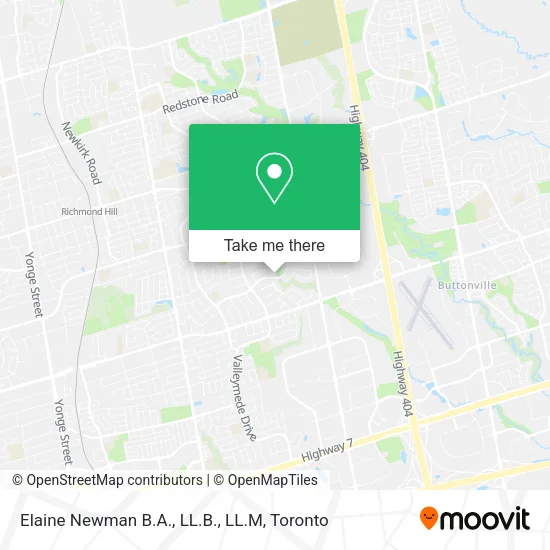 Elaine Newman B.A., LL.B., LL.M map