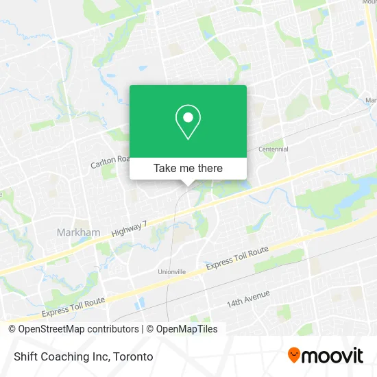 Shift Coaching Inc map