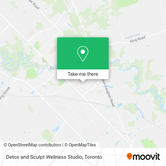 Detox and Sculpt Wellness Studio map