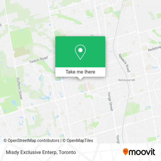 Misdy Exclusive Enterp map