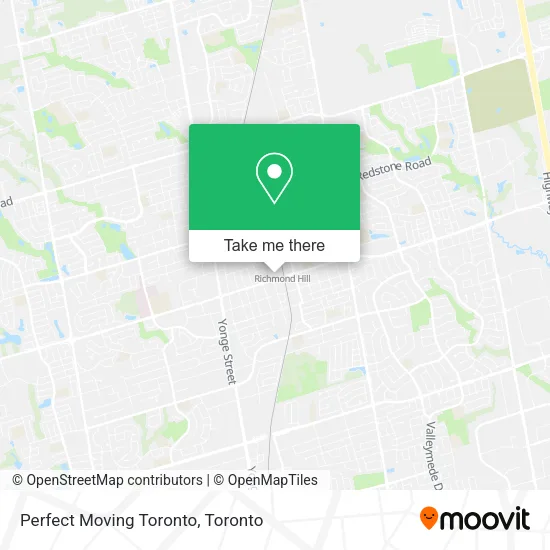 Perfect Moving Toronto map
