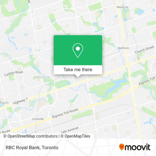RBC Royal Bank map