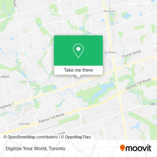 Digitize Your World map