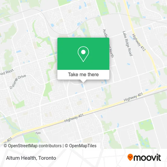Altum Health map