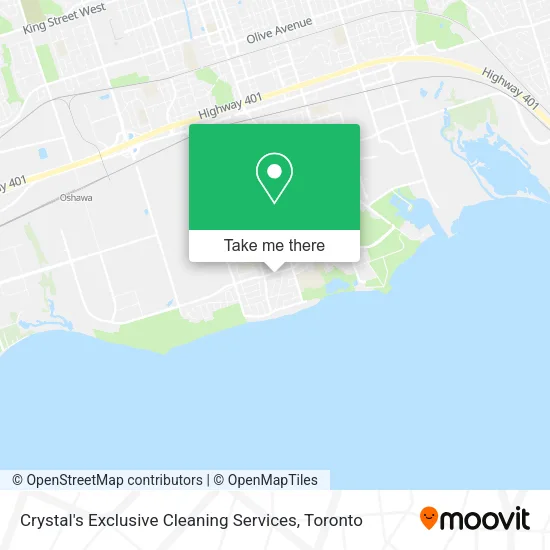 Crystal's Exclusive Cleaning Services map