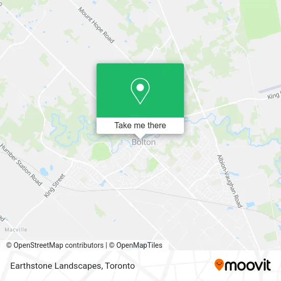 Earthstone Landscapes map