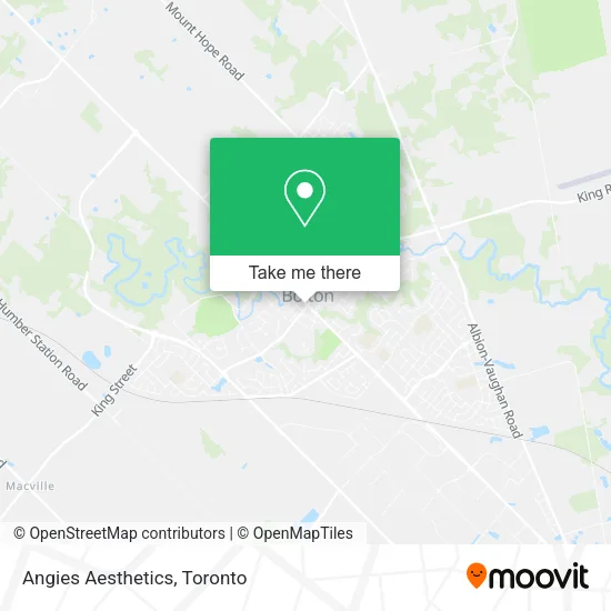 Angies Aesthetics map
