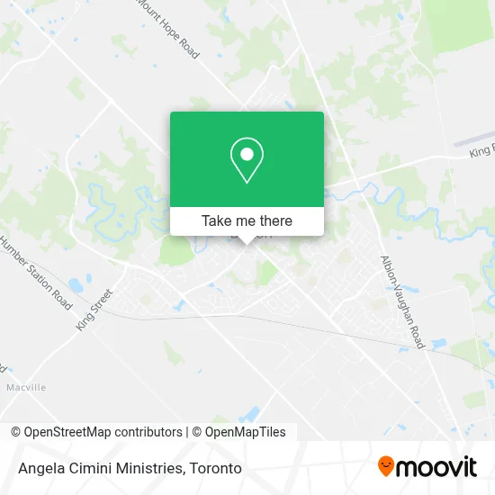 Angela Cimini Ministries map
