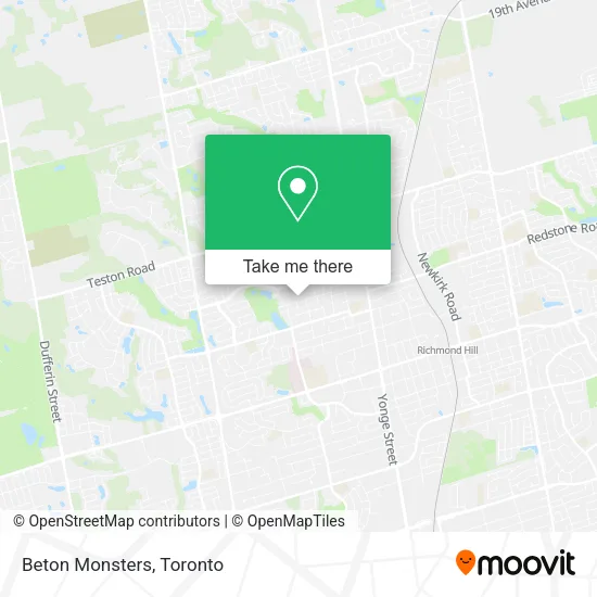 Beton Monsters map