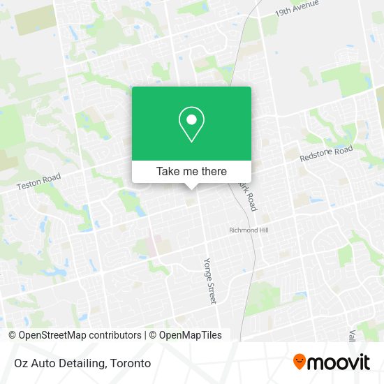 Oz Auto Detailing map