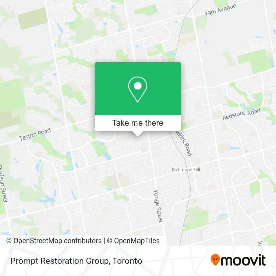 Prompt Restoration Group map