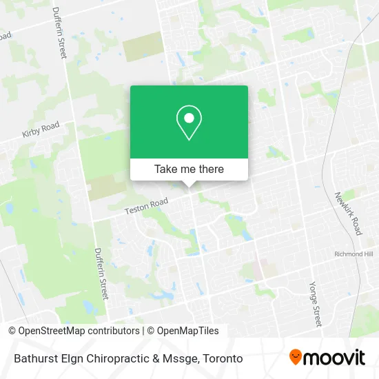 Bathurst Elgn Chiropractic & Mssge map