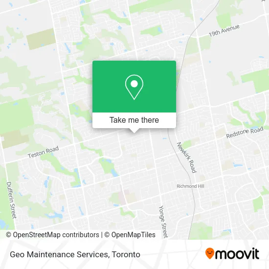Geo Maintenance Services plan