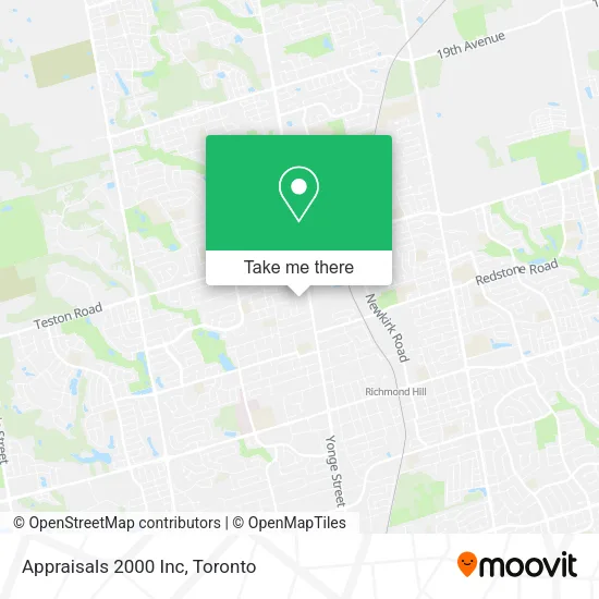 Appraisals 2000 Inc map