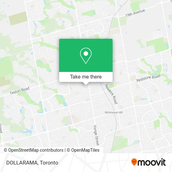 DOLLARAMA map