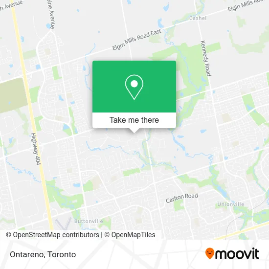 Ontareno map