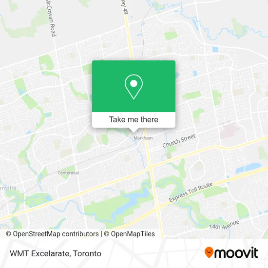 WMT Excelarate map