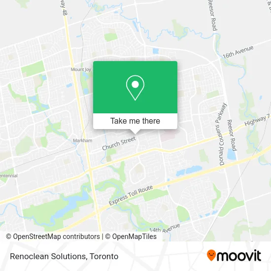 Renoclean Solutions map