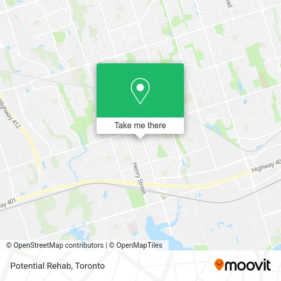 Potential Rehab map