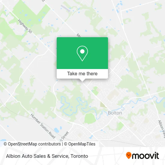 Albion Auto Sales & Service map