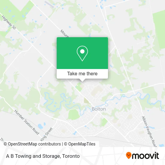 A B Towing and Storage plan