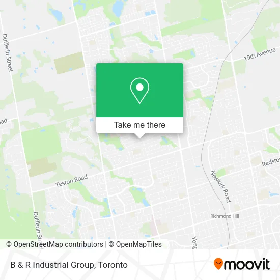 B & R Industrial Group map