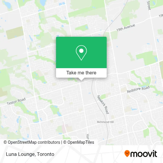 Luna Lounge map