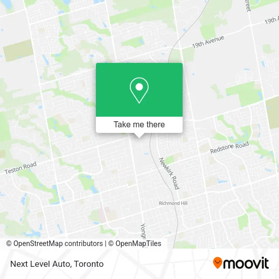 Next Level Auto map