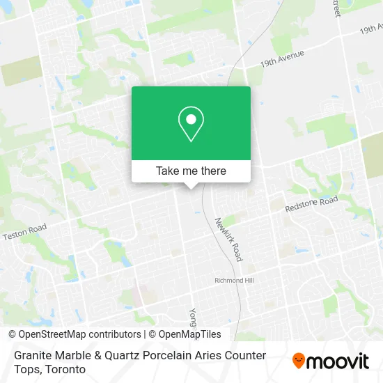 Granite Marble & Quartz Porcelain Aries Counter Tops map