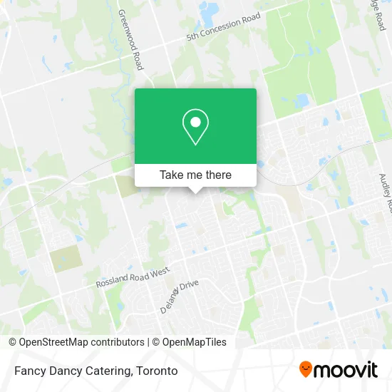 Fancy Dancy Catering plan