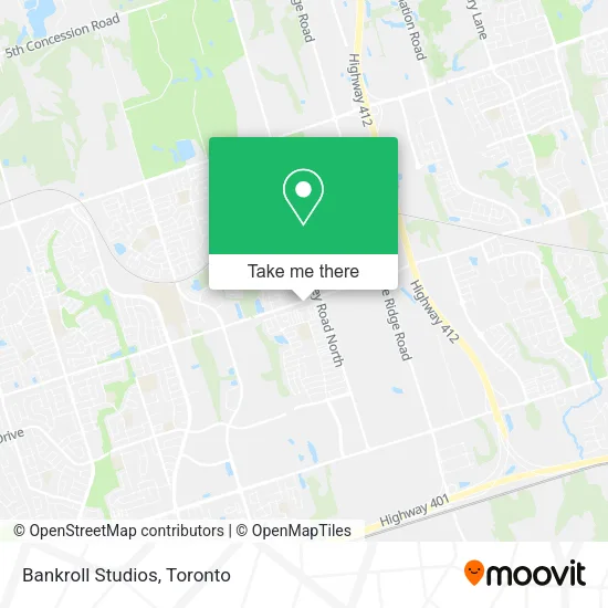 Bankroll Studios map
