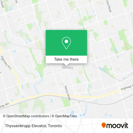 Thyssenkrupp Elevator map