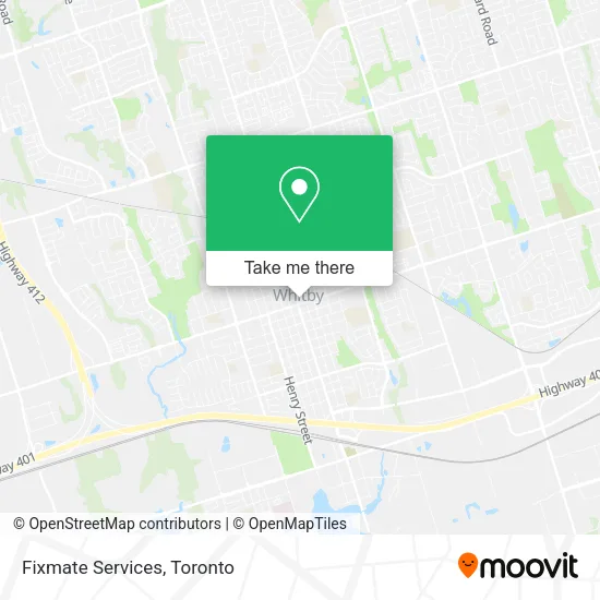 Fixmate Services map