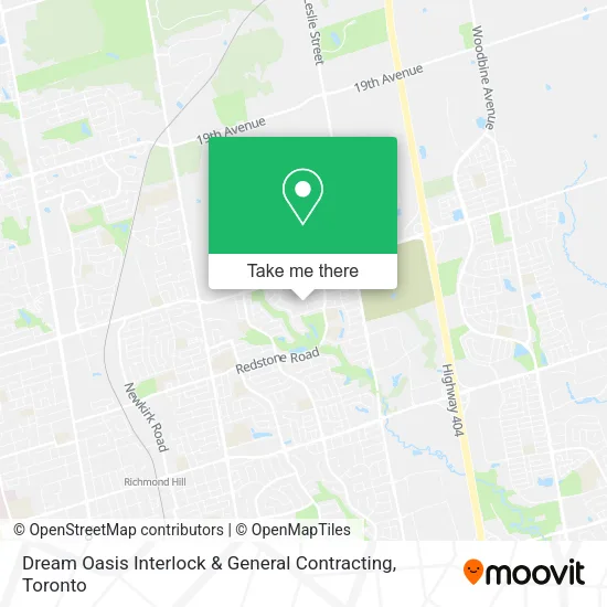 Dream Oasis Interlock & General Contracting map