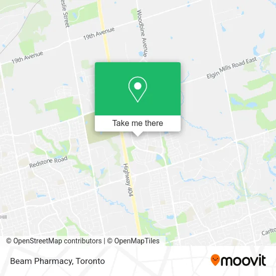 Beam Pharmacy map