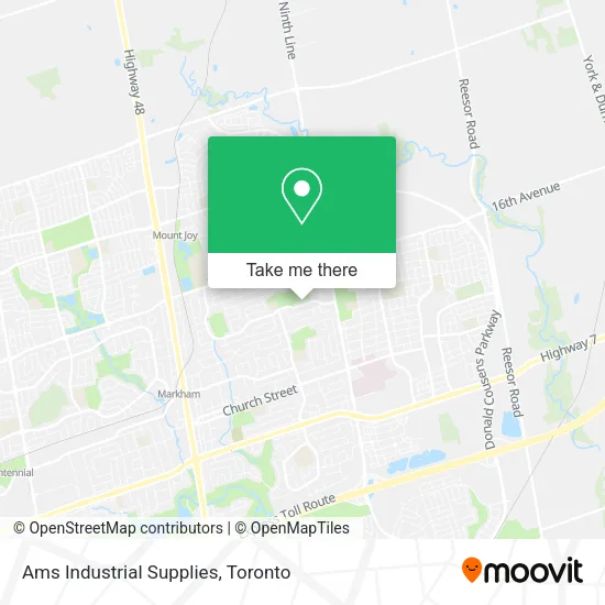 Ams Industrial Supplies map