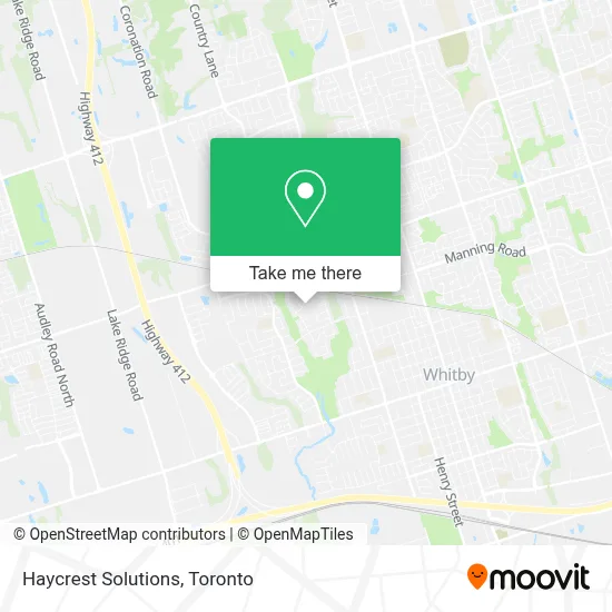 Haycrest Solutions map