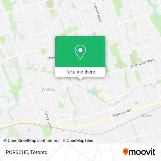 PORSCHE map