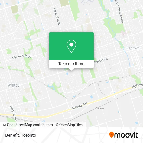 Benefit map