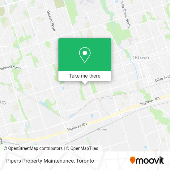 Pipers Property Maintenance map