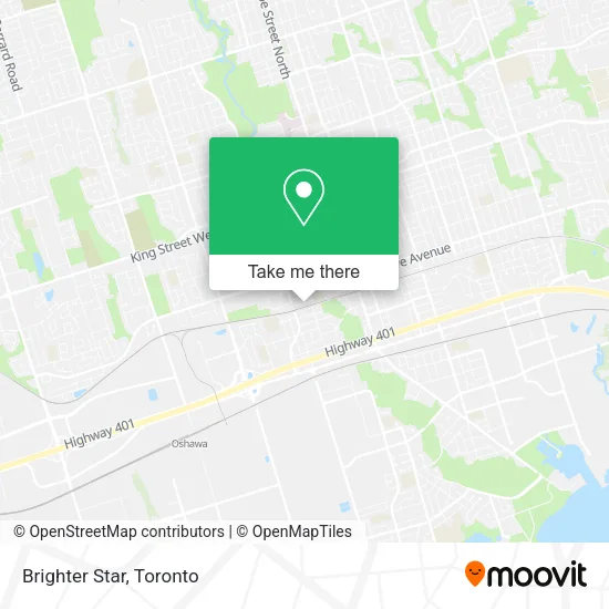 Brighter Star map