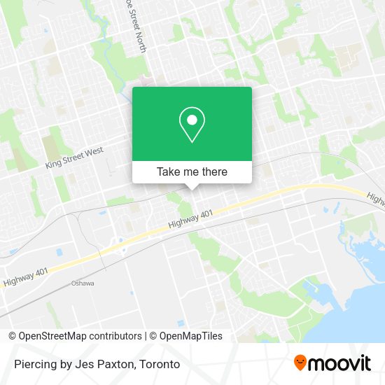 Piercing by Jes Paxton map