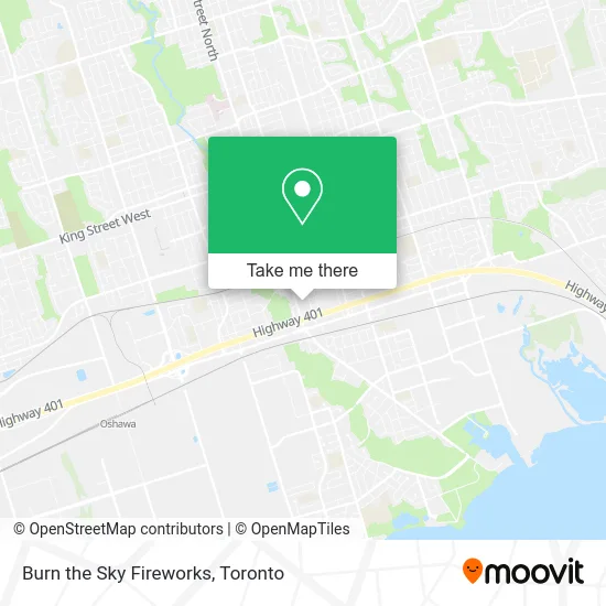 Burn the Sky Fireworks map