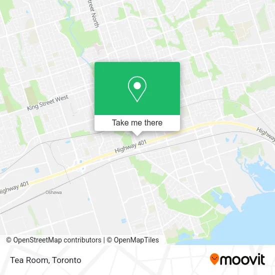 Tea Room map
